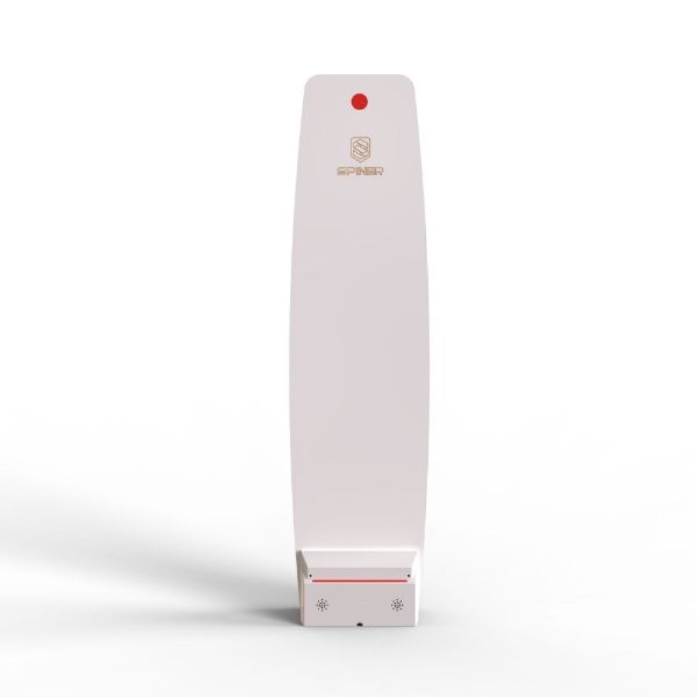 گیت فروشگاهی AM طرح پارتاک تک آنتن - سفید - صنعتینو