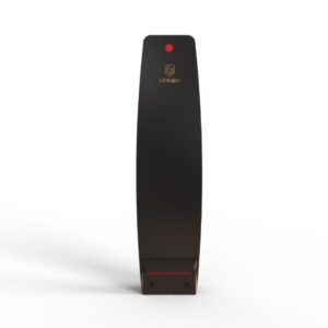 گیت فروشگاهی AM طرح پارتاک تک آنتن - مشکی - صنعتینو