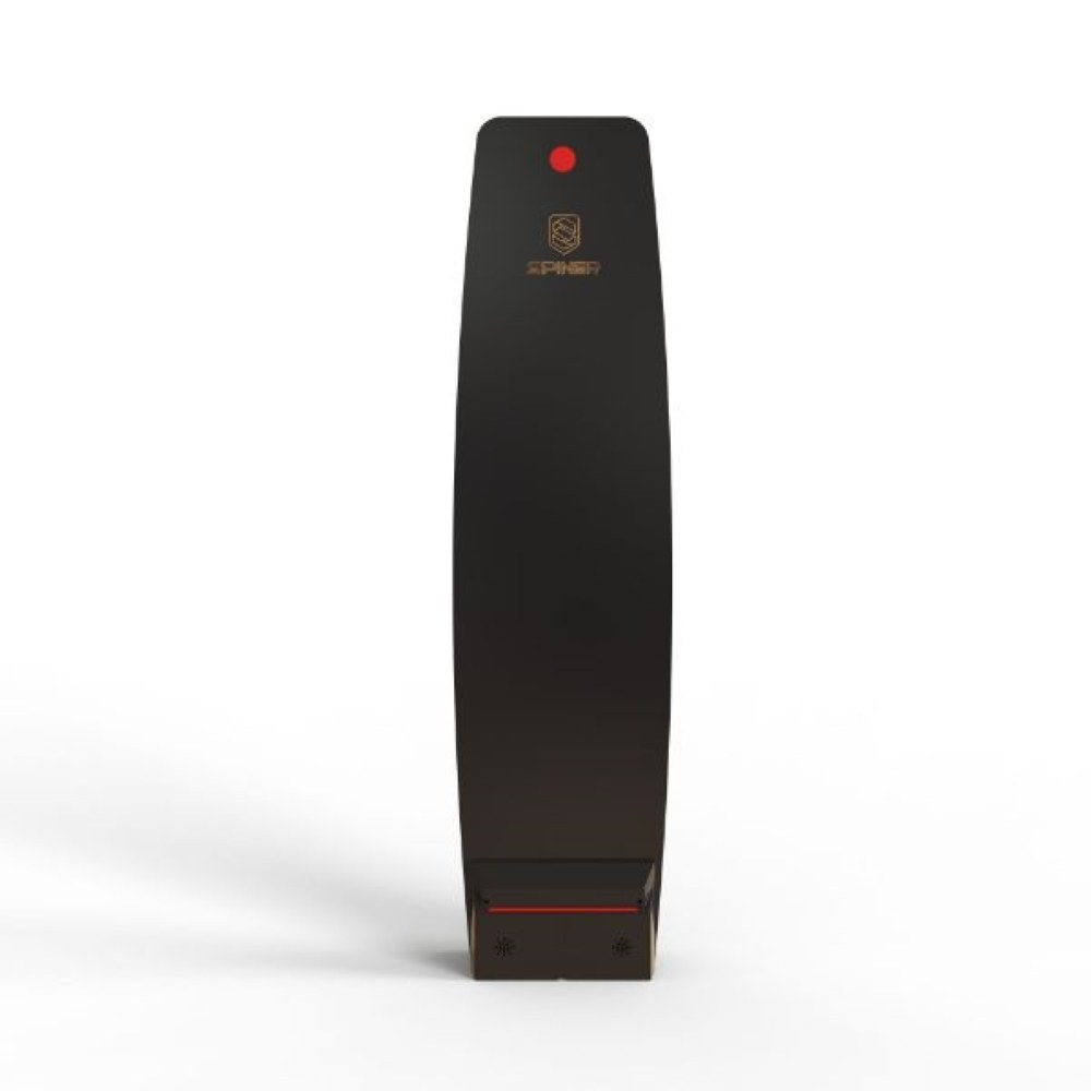 گیت فروشگاهی AM طرح پارتاک تک آنتن - مشکی - صنعتینو